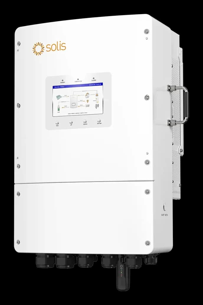 Solis hybrid inverter with carrying handle